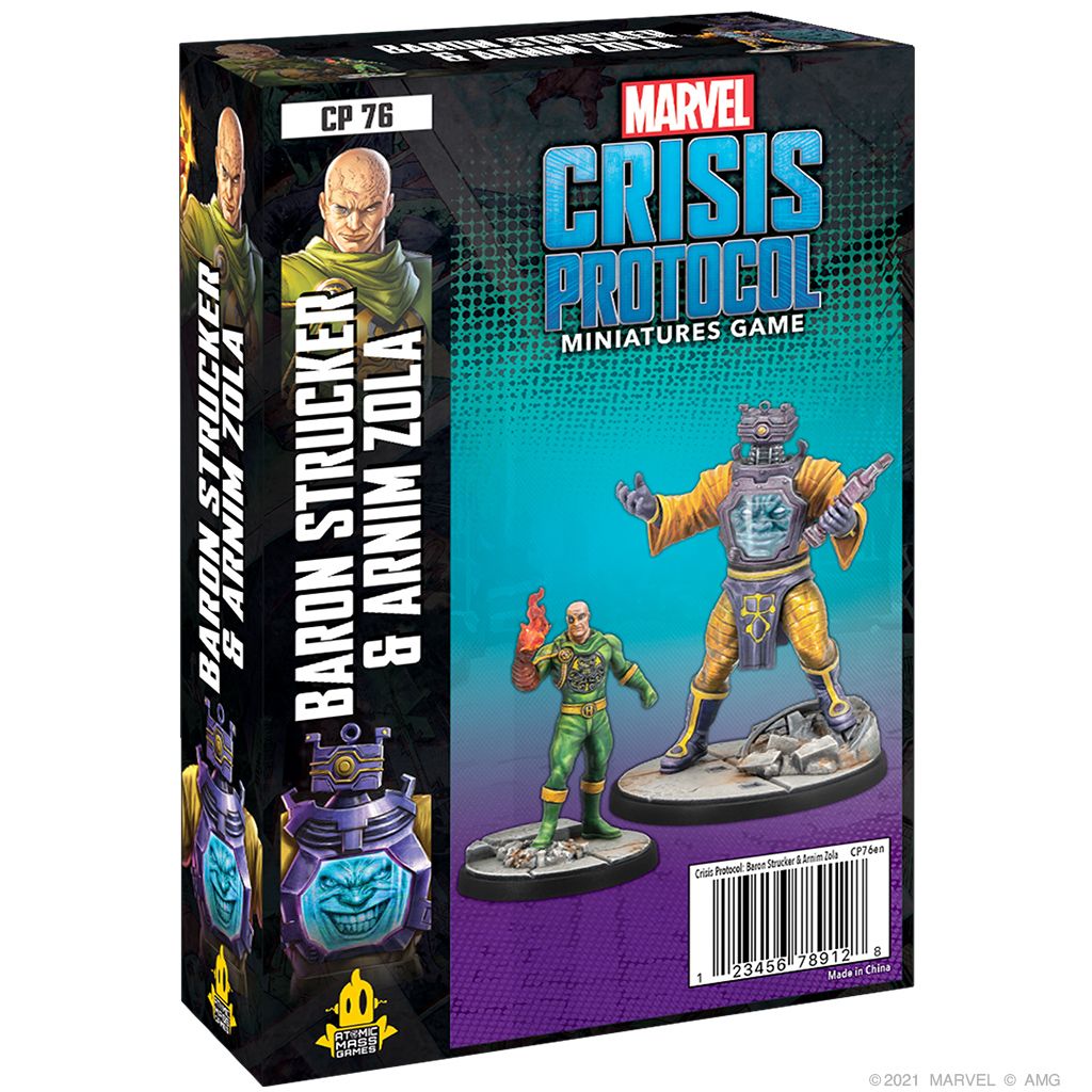 Marvel: Crisis Protocol - Baron Strucker and Arnim Zola