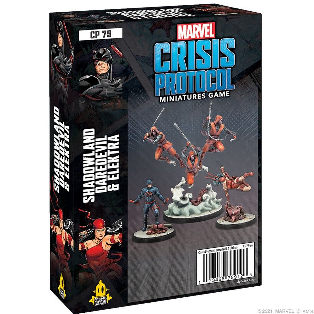 Marvel: Crisis Protocol - Shadowland Daredevil and Elektra