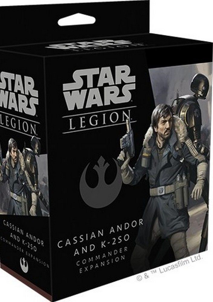 Star Wars: Legion: Cassian Andor and K-2S0 Commander Expansion
