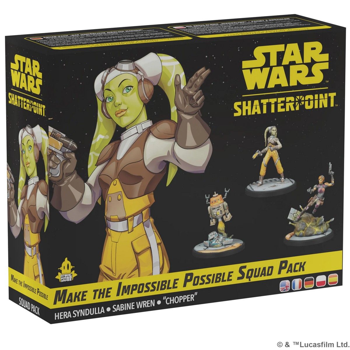 Star Wars: Shatterpoint: Make The Impossible Possible - Hera Syndulla Squad Pack