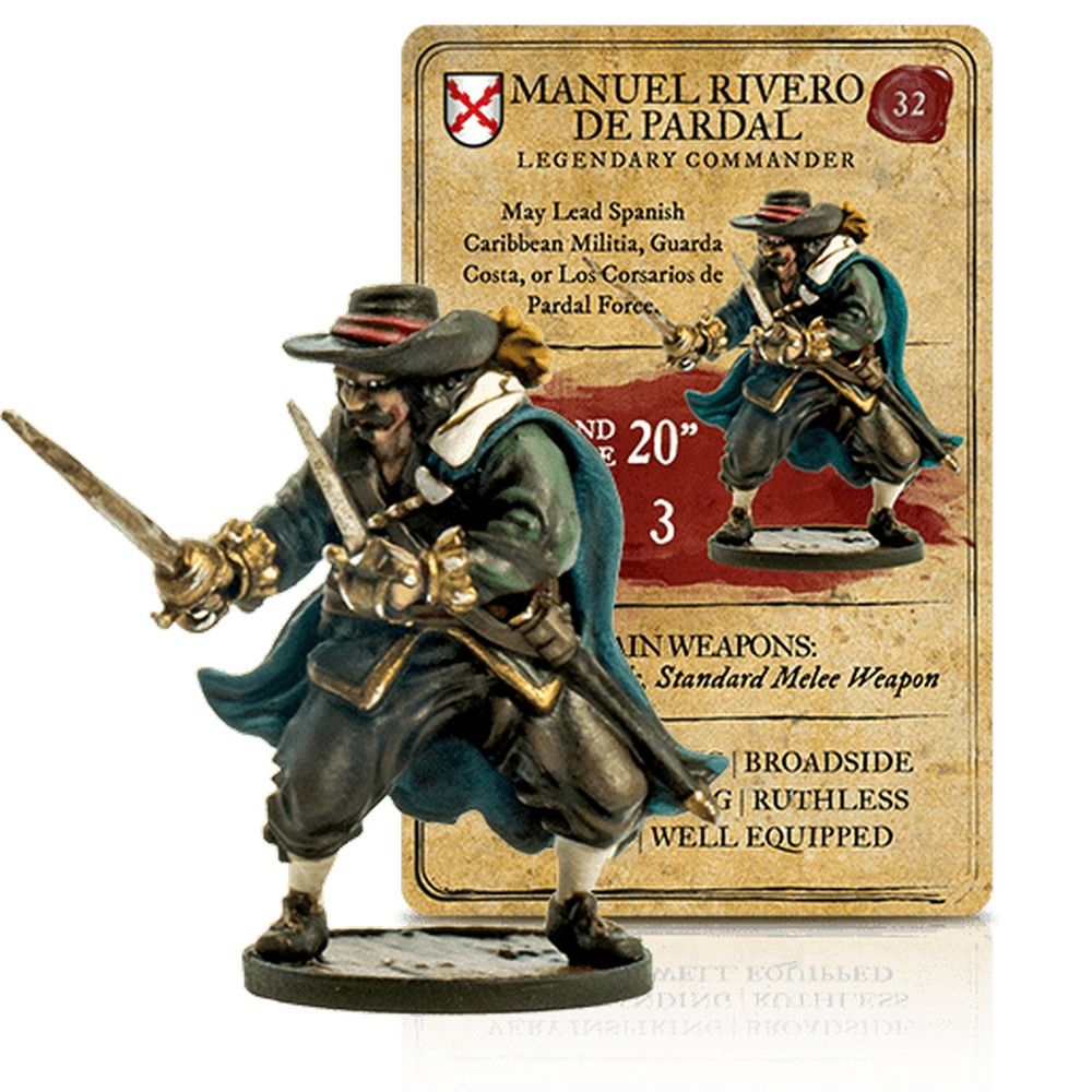 Manuel Rivero De Pardal Legendary Commander - Resin