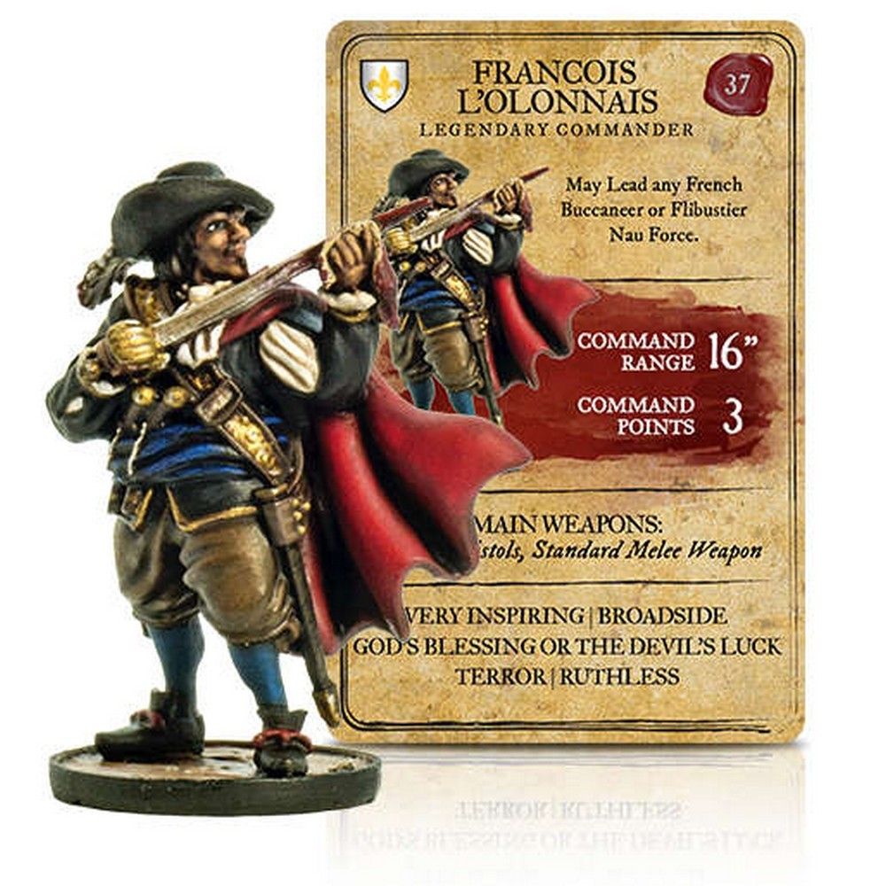 Francois l'Olonnais - Resin