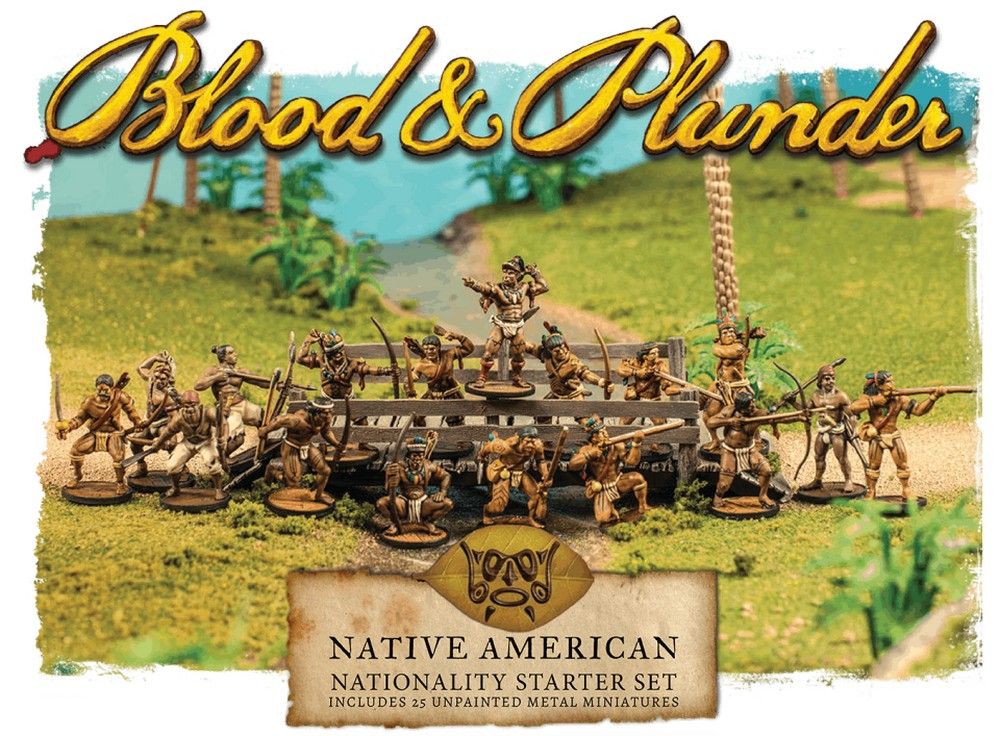 Native American Nationality Set - Metal