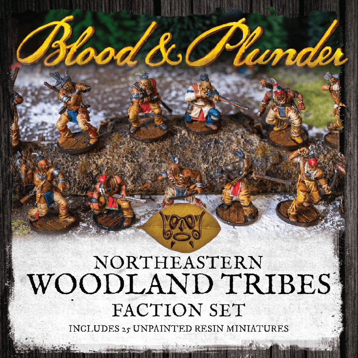 Northeastern Woodland Tribes Faction Set - Resin