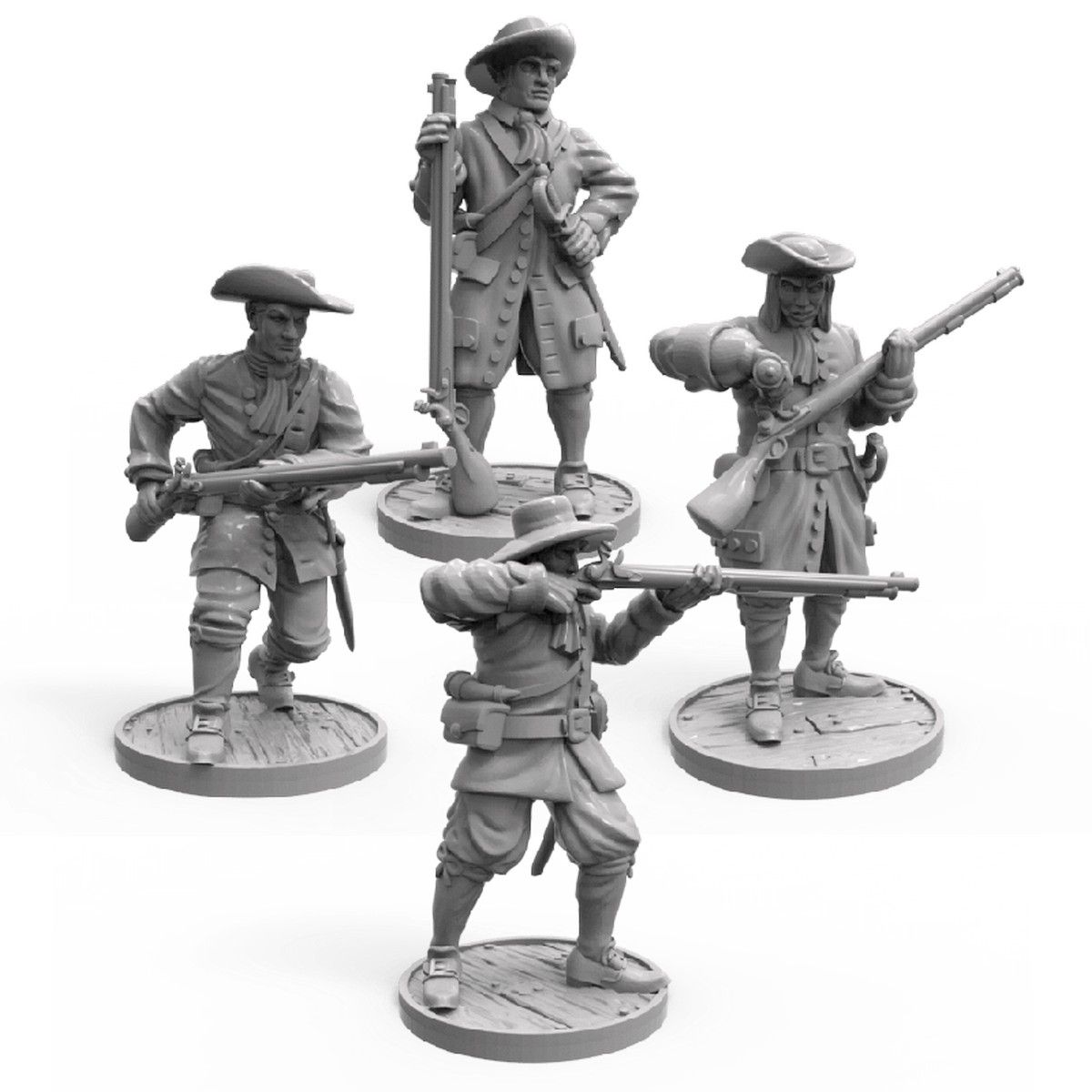 North American Militia - Resin