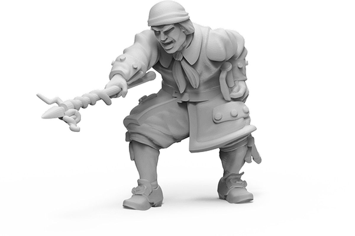 Master Gunner Character Model - Resin