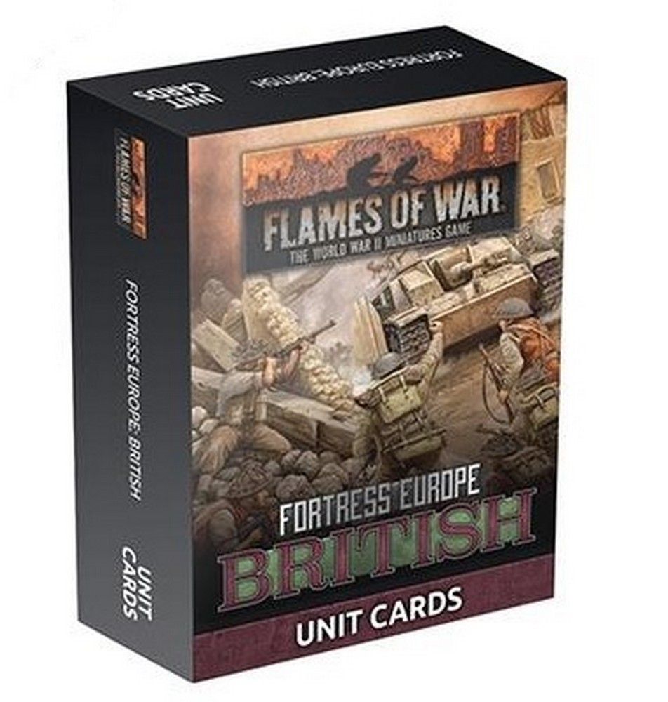 British Unit Cards