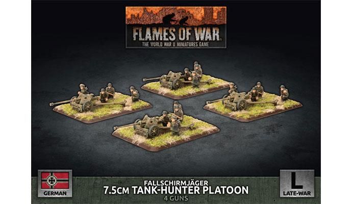 Fallschirmjager 7.5cm Tank Hunter Platoon