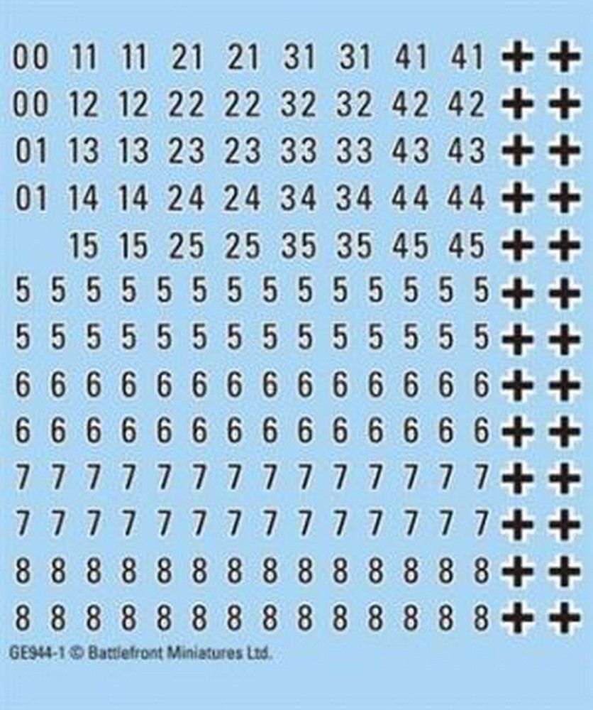 Heer Panzer Decals