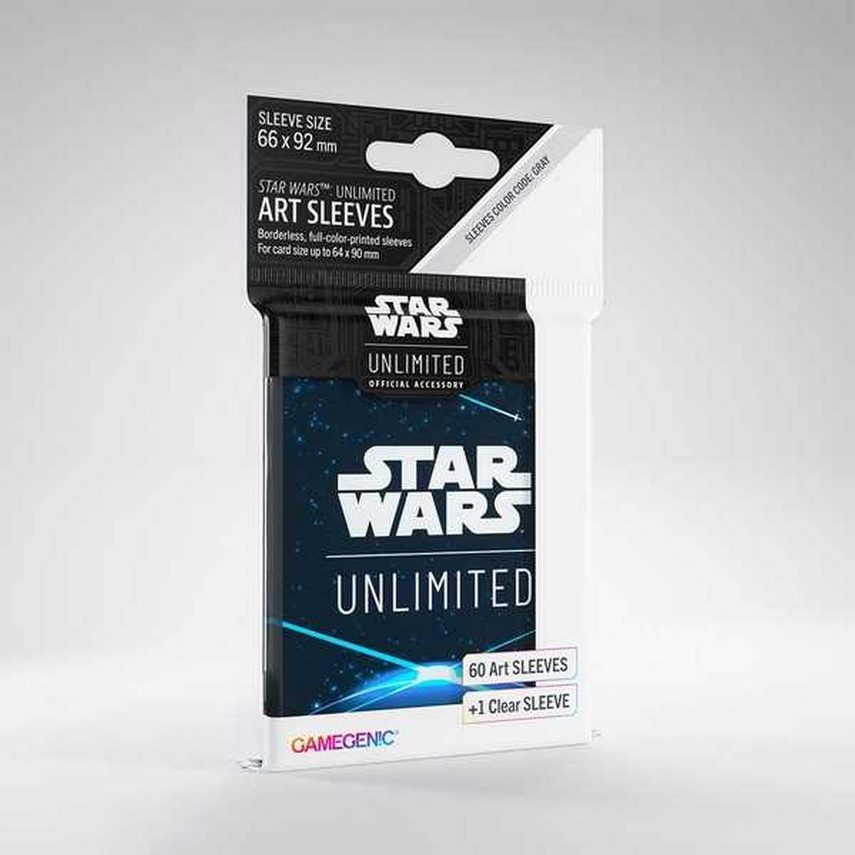 Gamegenic Star Wars: Unlimited Art Sleeves - Space Blue