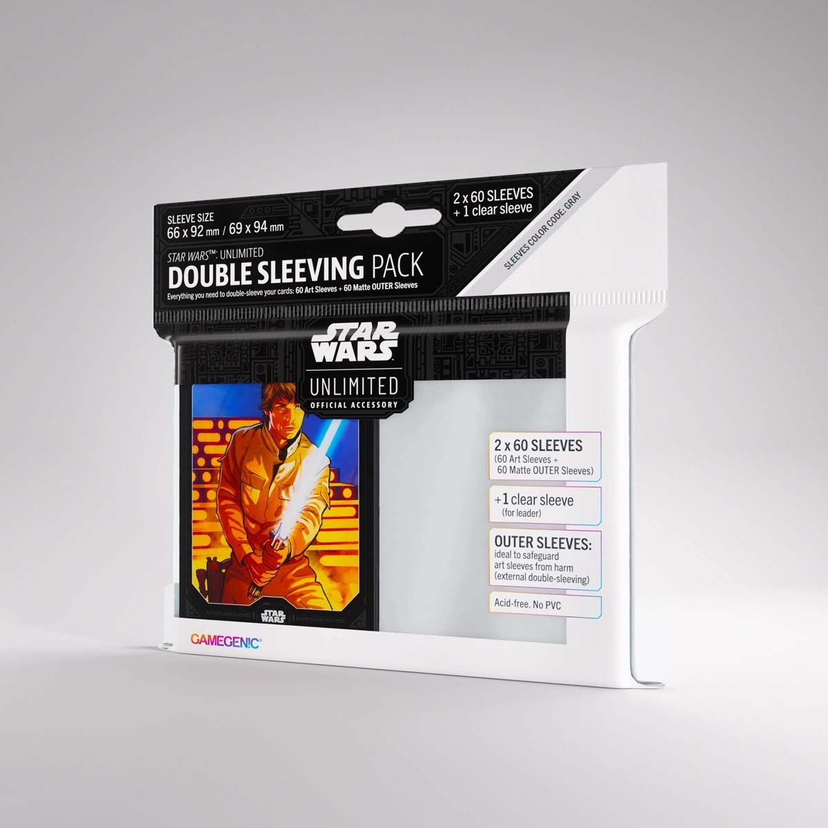 Gamegenic Star Wars: Unlimited Double Sleeving Pack - Luke Skywalker