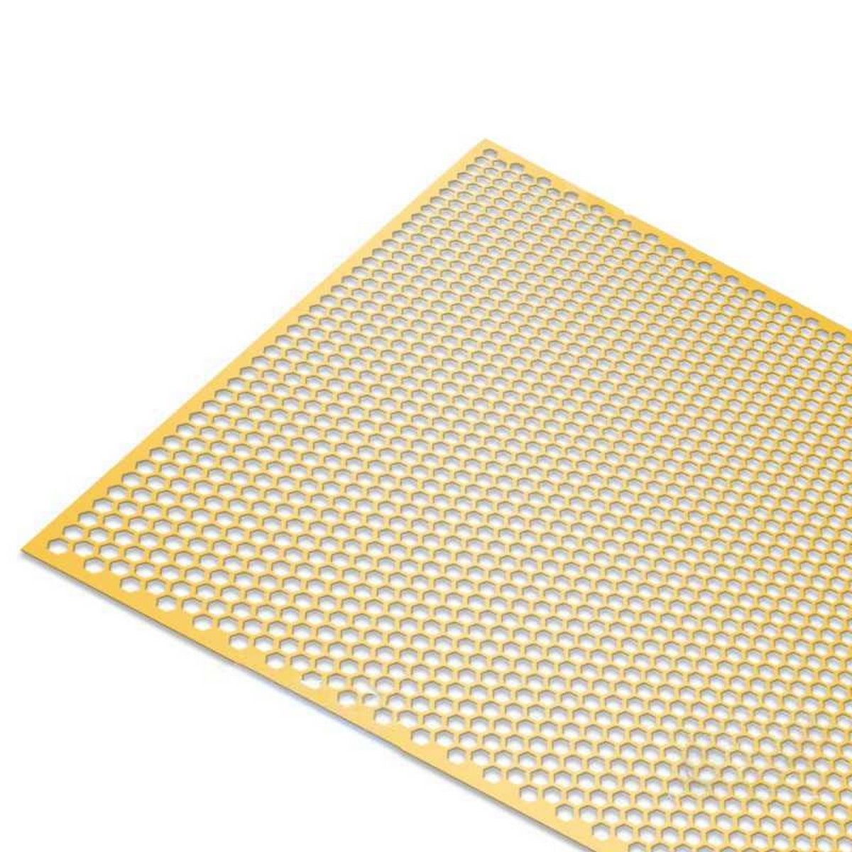 Photo-etched Plates - Medium Hexagons
