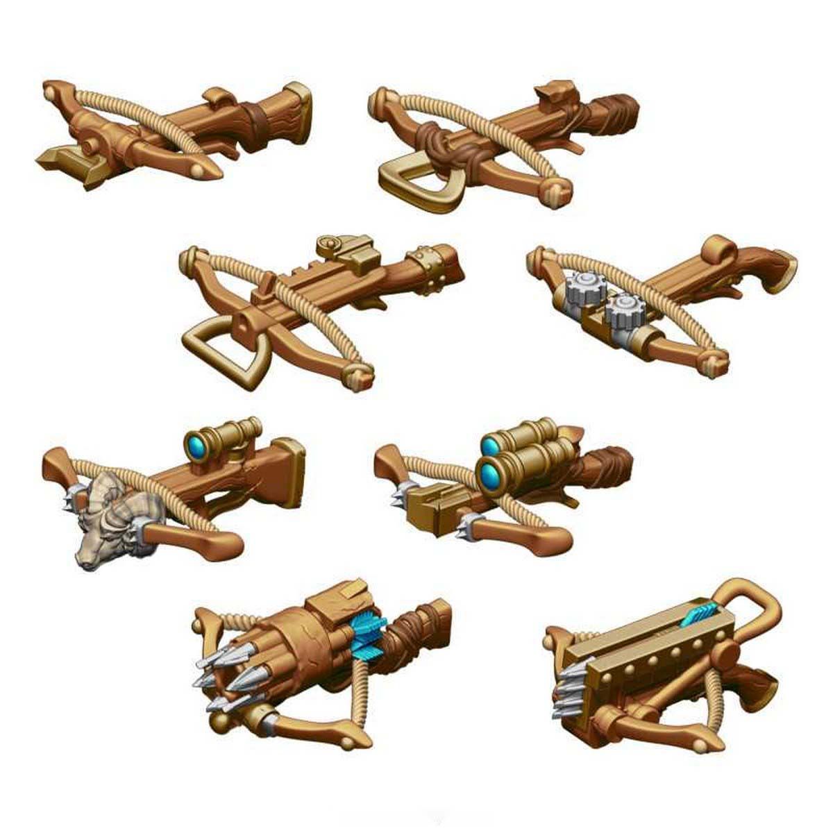 3D Printed Set - Dwarf Crossbows