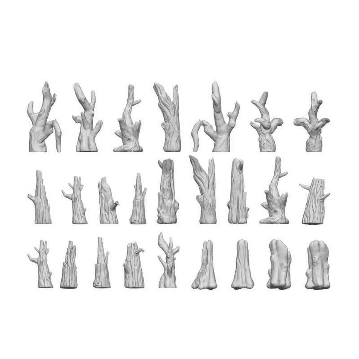 3D Printed Set - Dead Tree Brushes