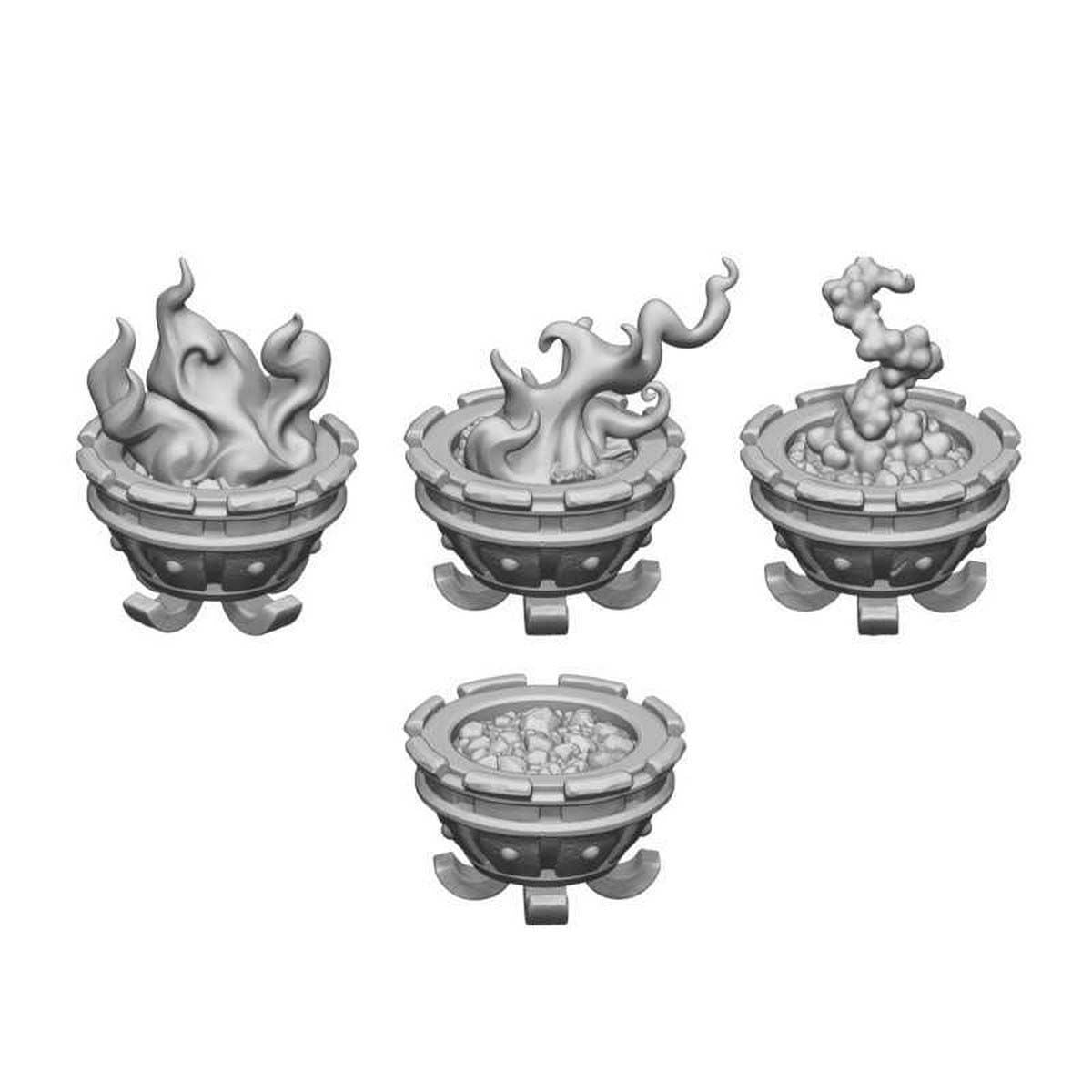 3D Printed Set - Braziers