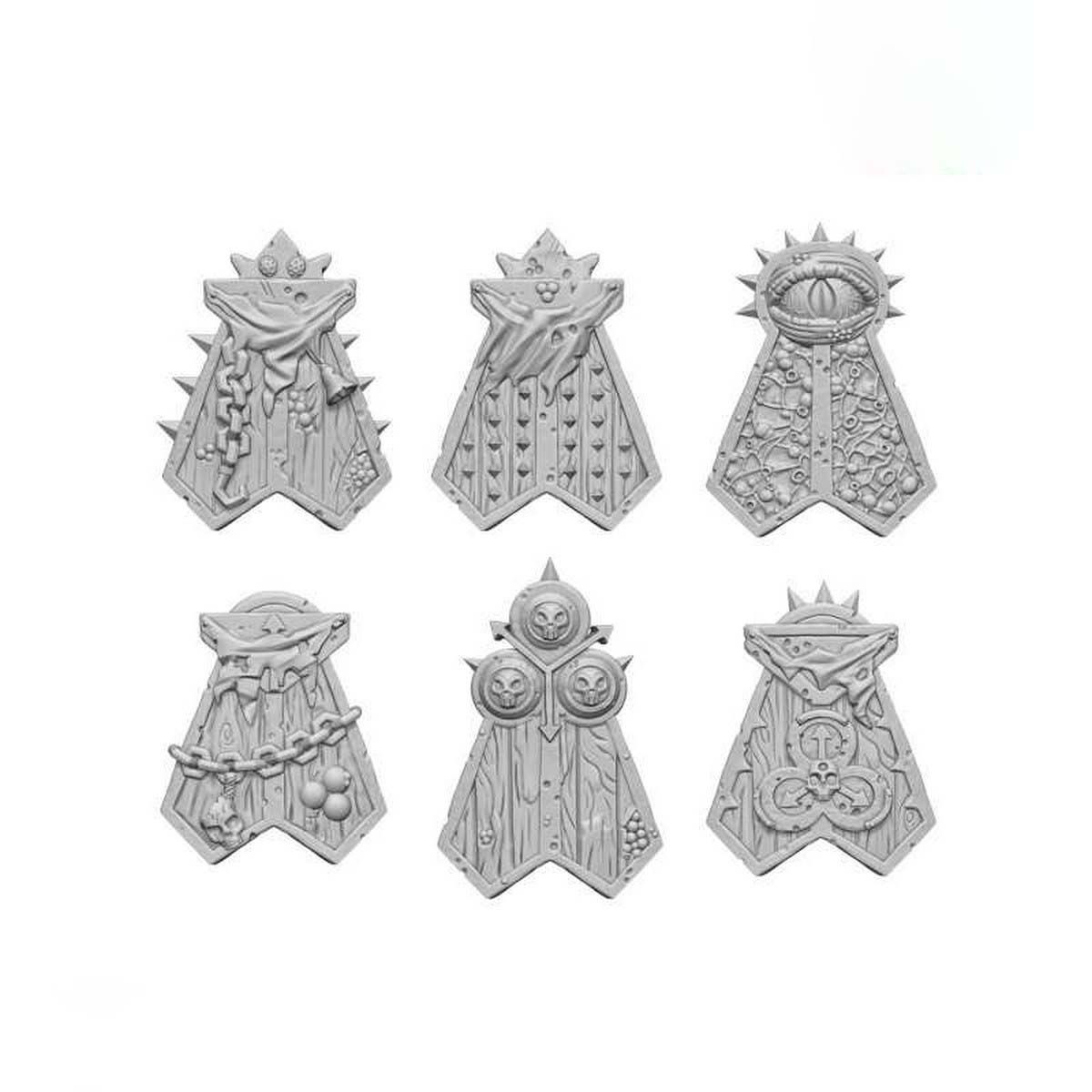 3D Printed Set - Nurgle Shields