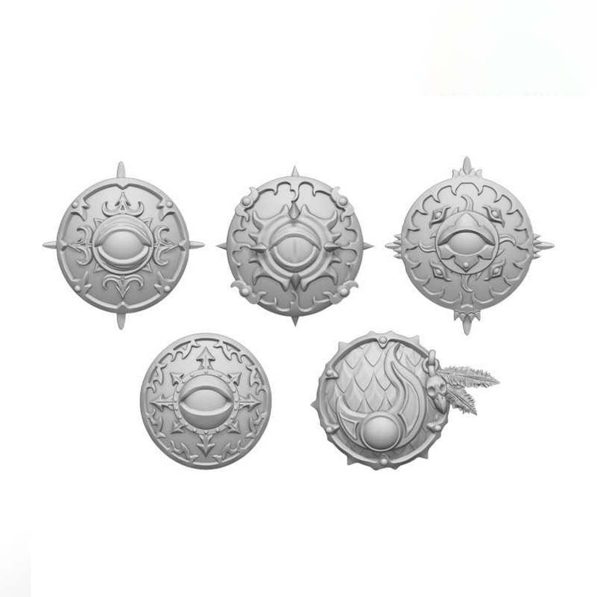 3D Printed Set - Tzeentch Bucklers