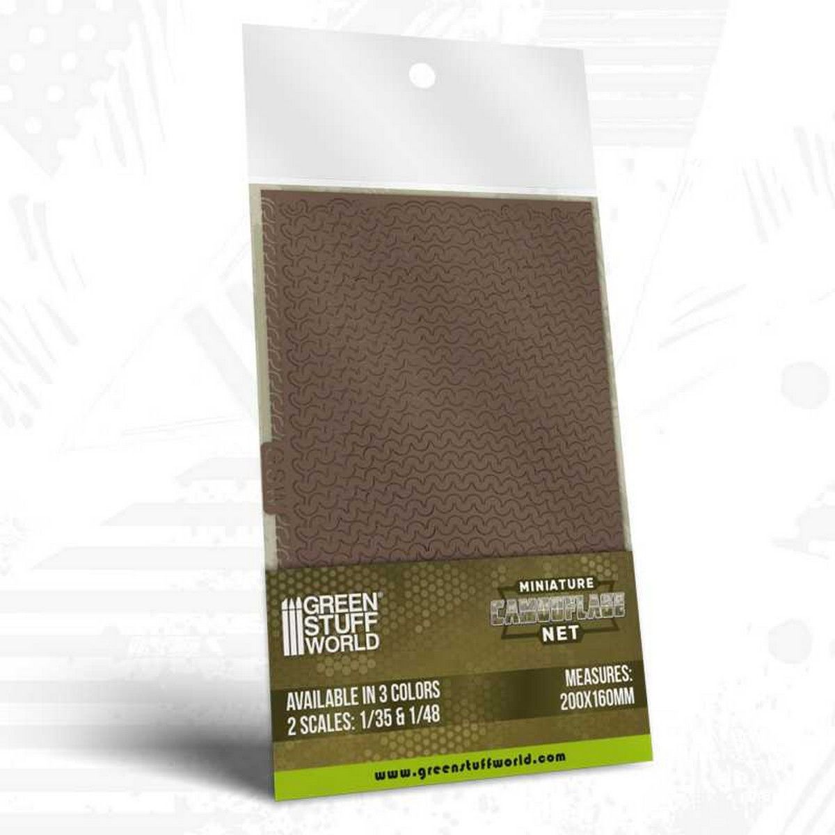Miniature Camouflage Nets Khaki 1:35