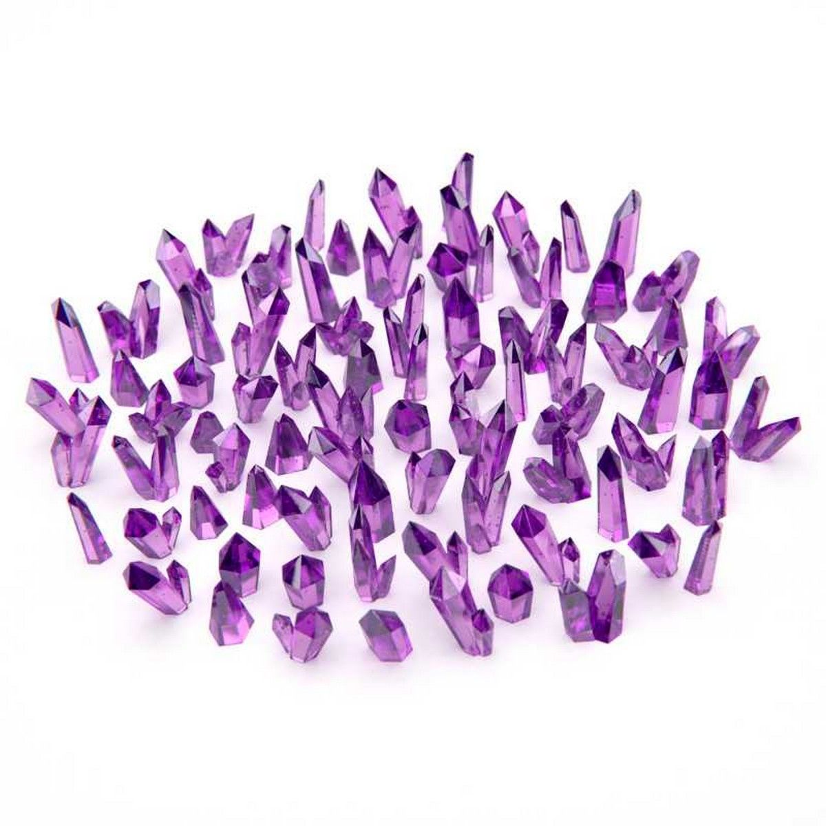 Purple Resin Crystals - Small