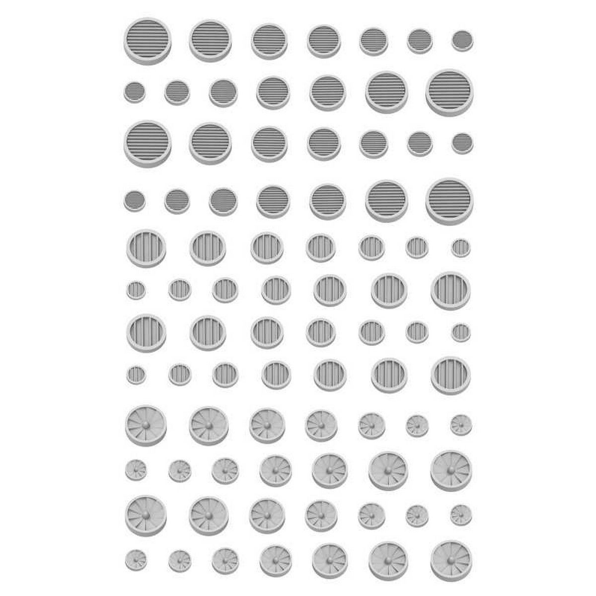 Mecha Detail Parts - Round Air Vent