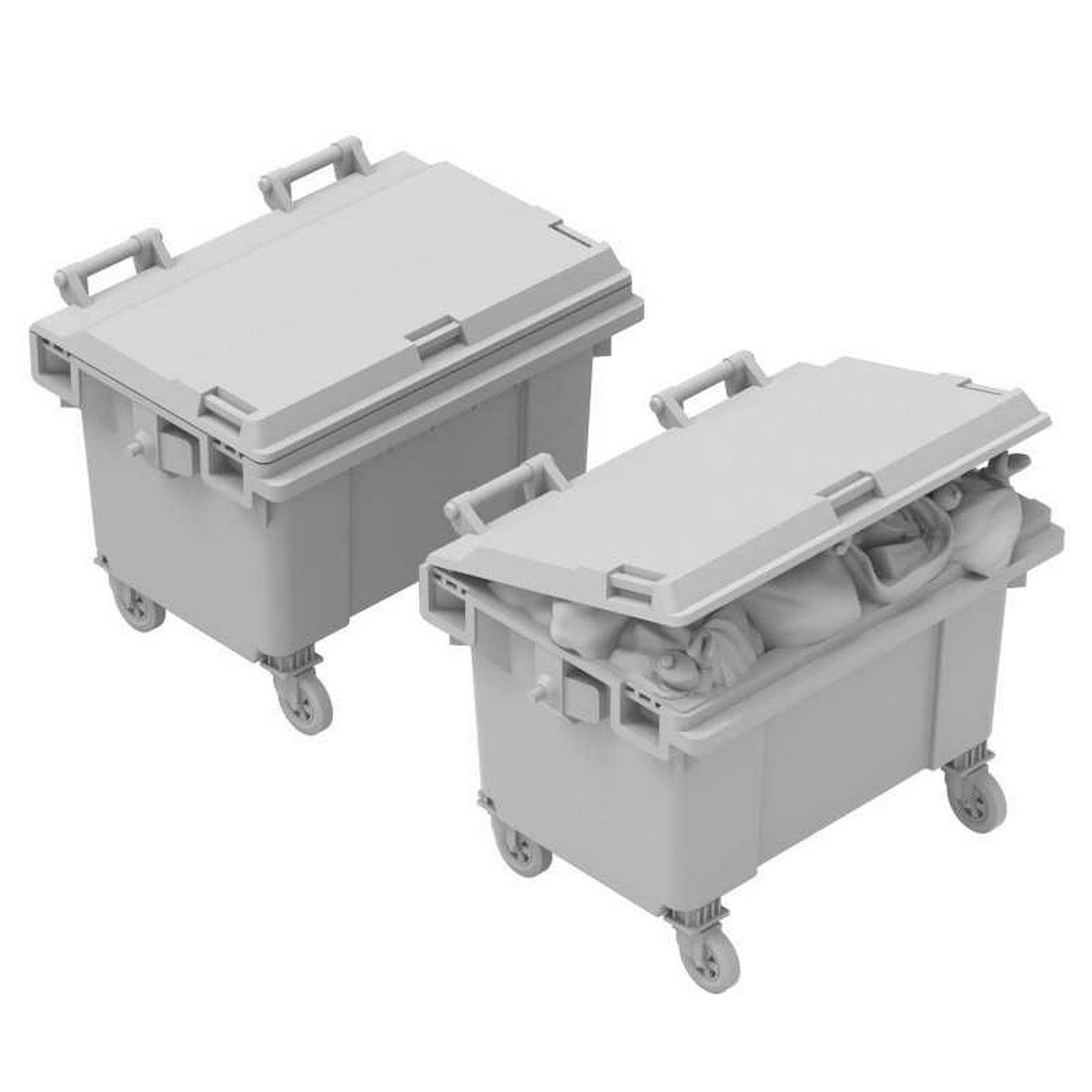 Garbage Containers 1:48