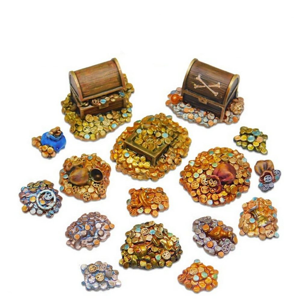 16x Resin Treasure Pieces