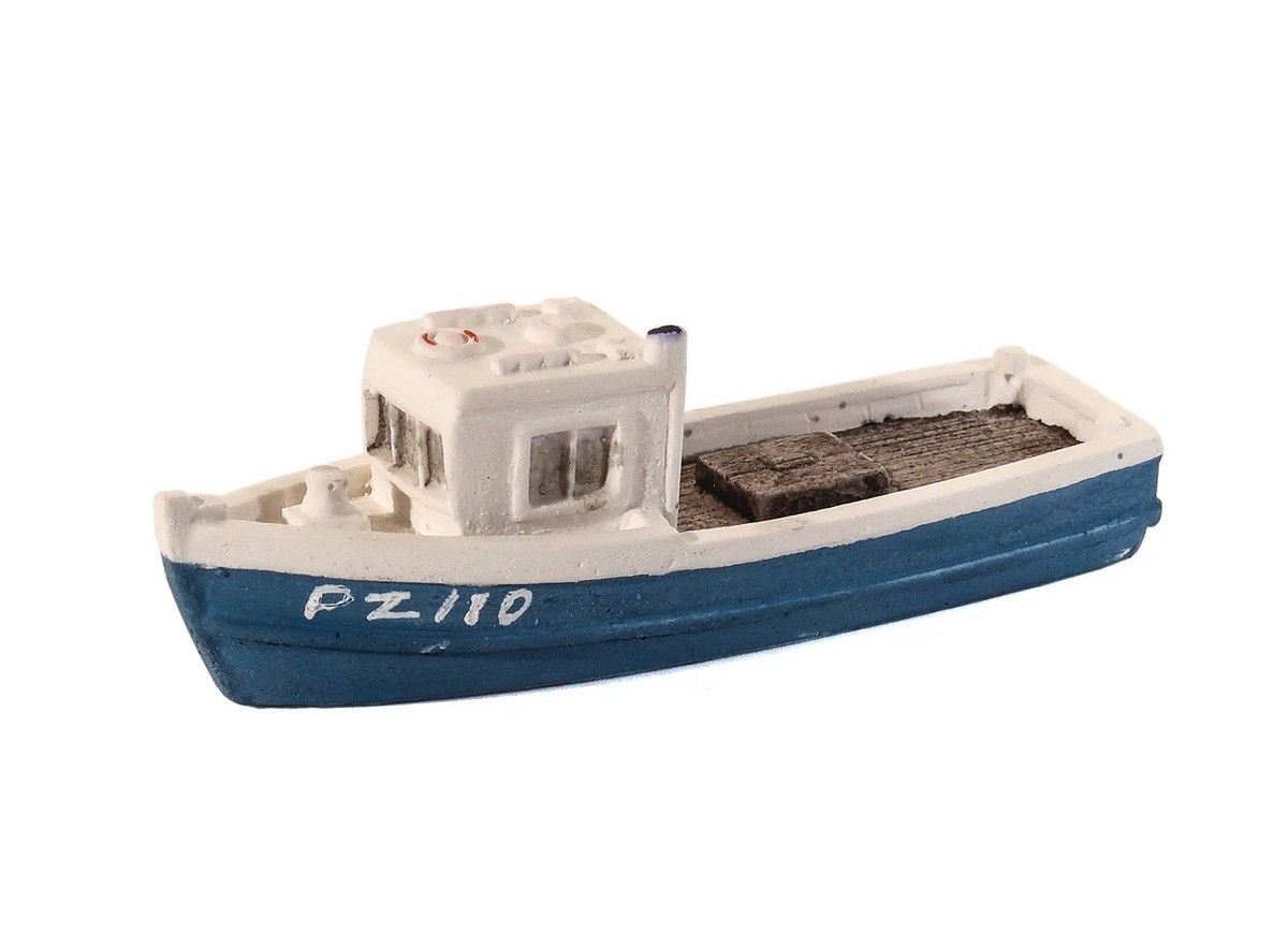 Fishing Boat Blue