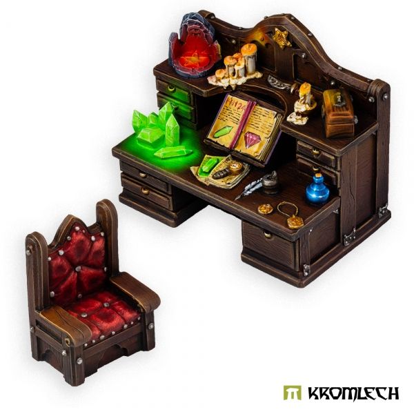 Wizard's Workshop Workdesk with Chair
