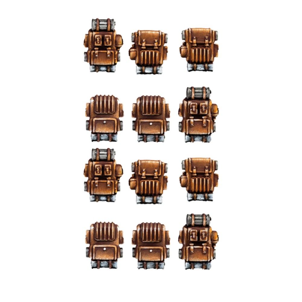 Imperial Guard Infantry Backpacks (12)