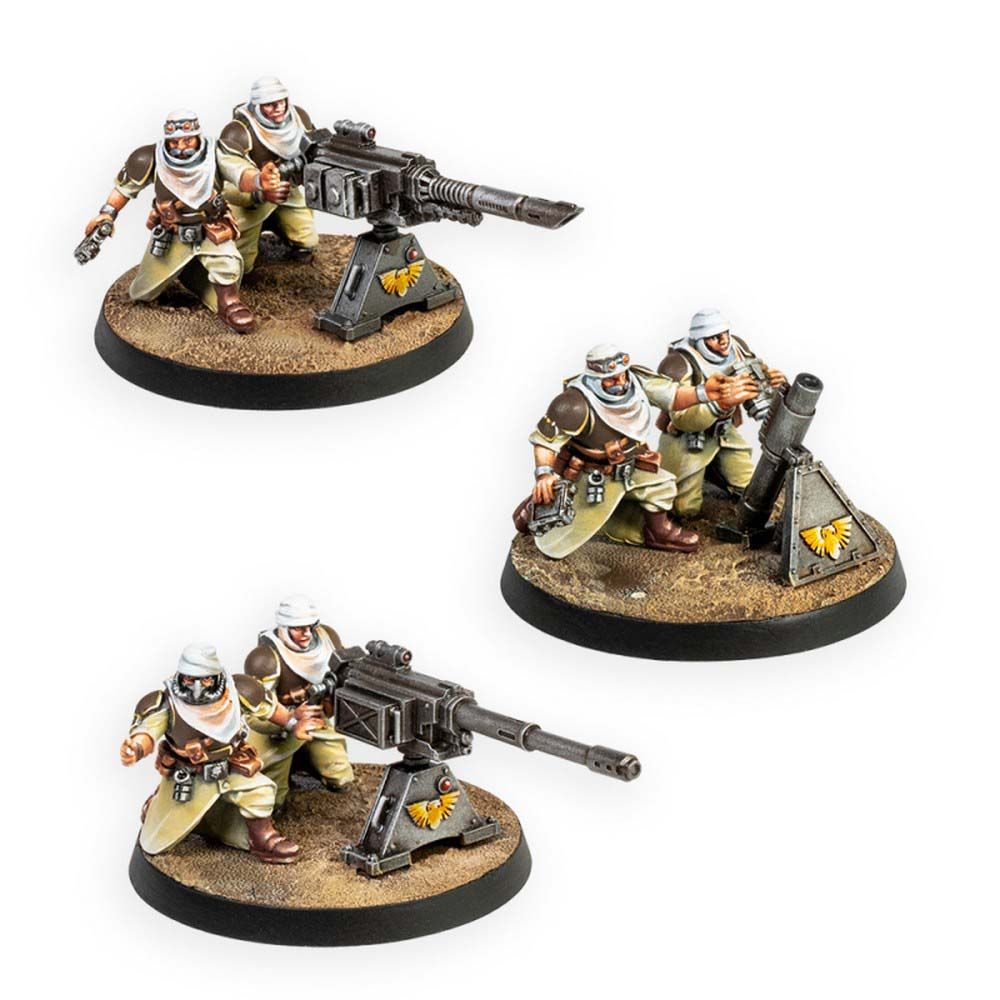 Desert Raiders Heavy Weapons Squad