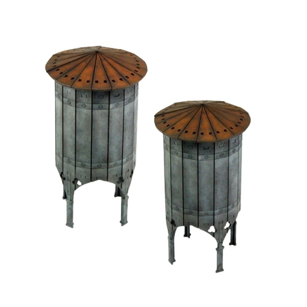 Hive City Rooftop Water Towers