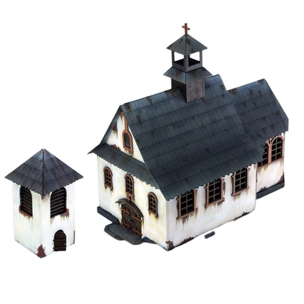 Poland 1939 Church With Bell Tower