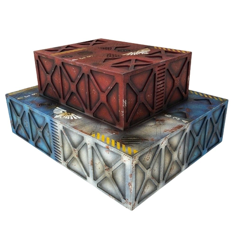 Large Containers Stack