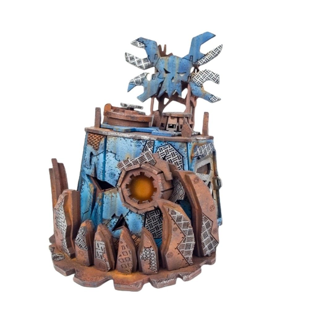 Orc Deffstomper Head with Eye-Poppa Gun