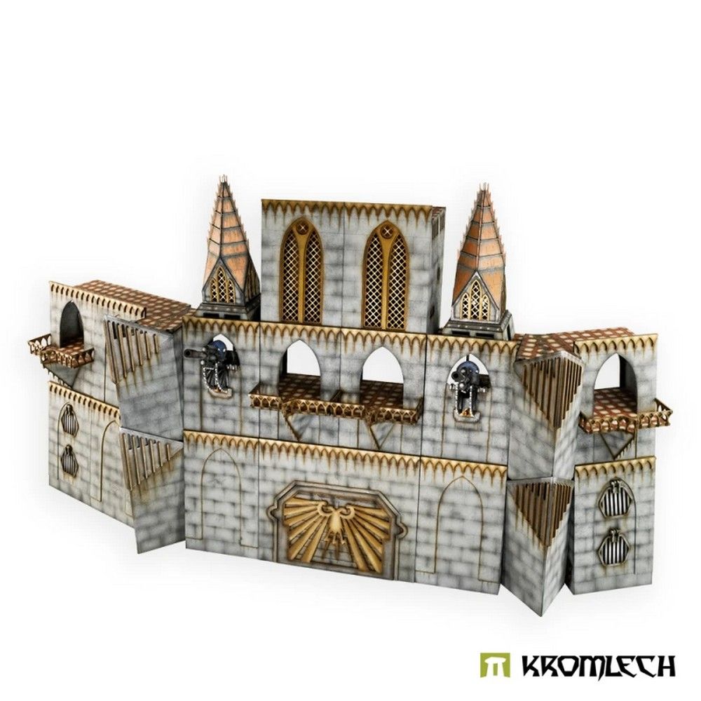 Imperial Fortress Wall Siege Set