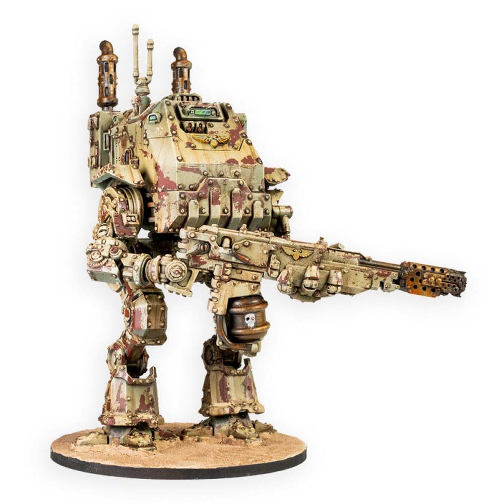 Imperial Guard Caracalla Walker with Heavy Flamethrower