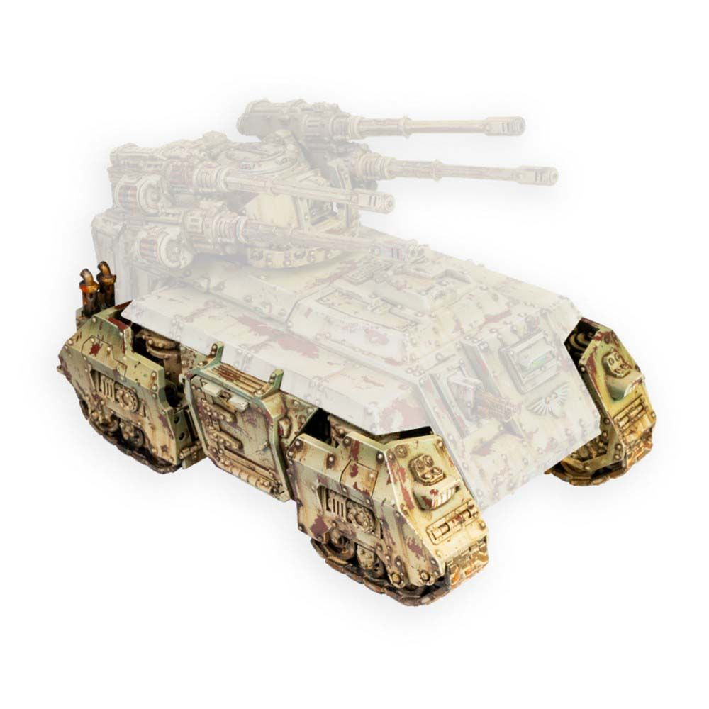 Imperial Tank Four Tracks Propulsion