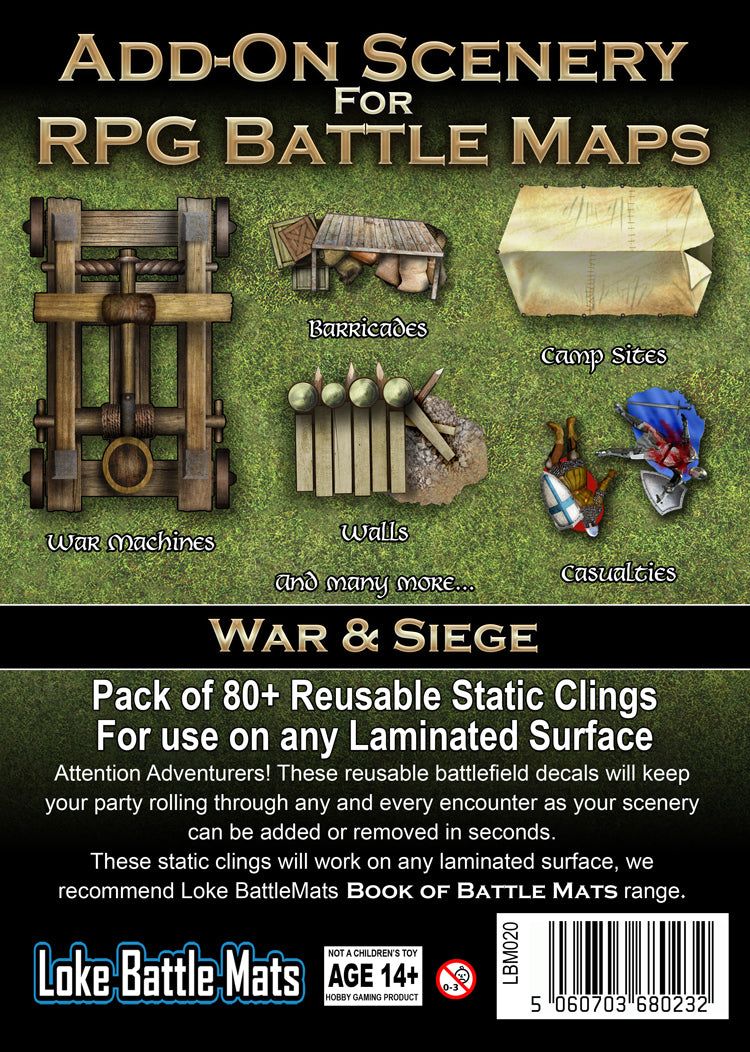 Add On Scenery - War & Siege