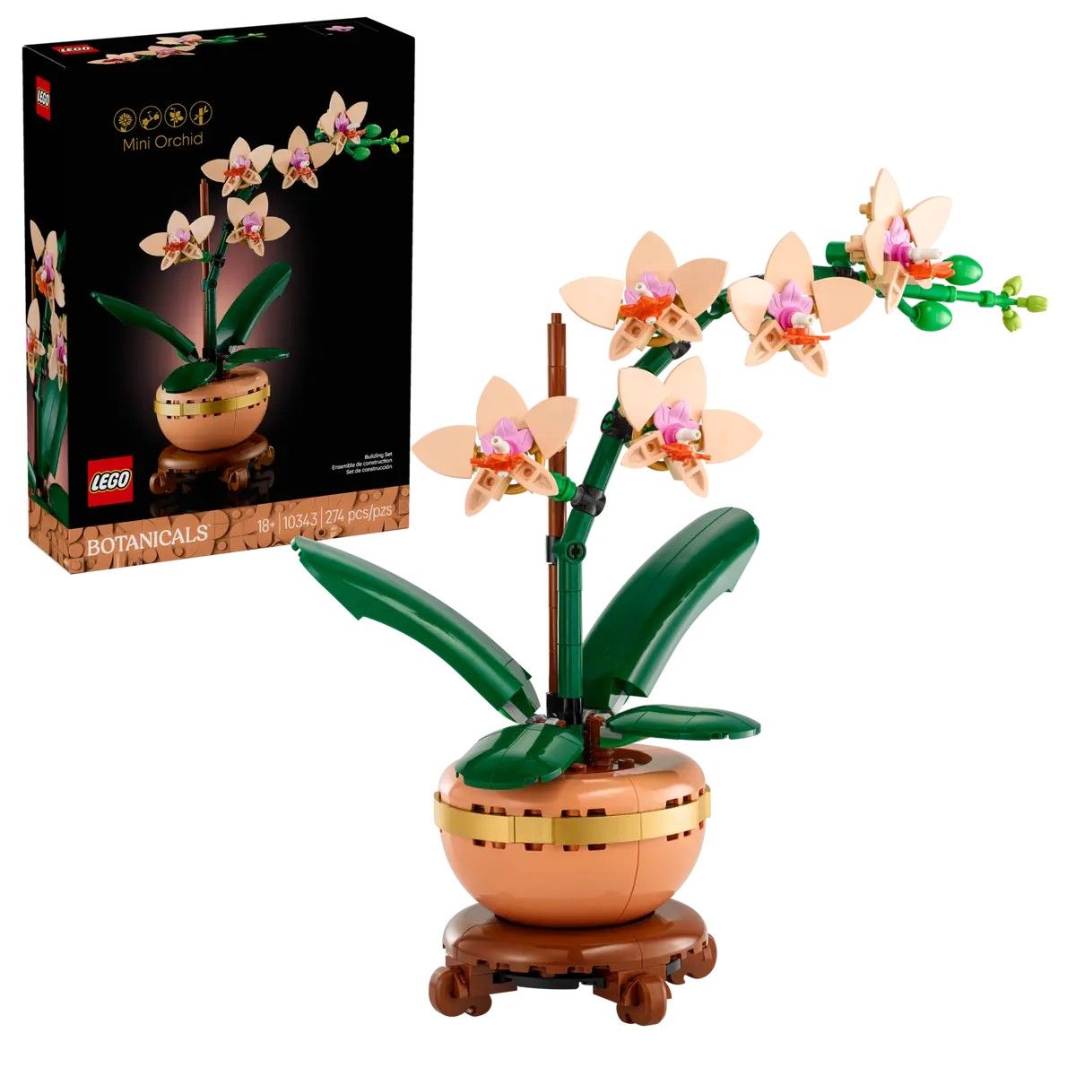 Mini Orchid LEGO Botanical Collection 10343