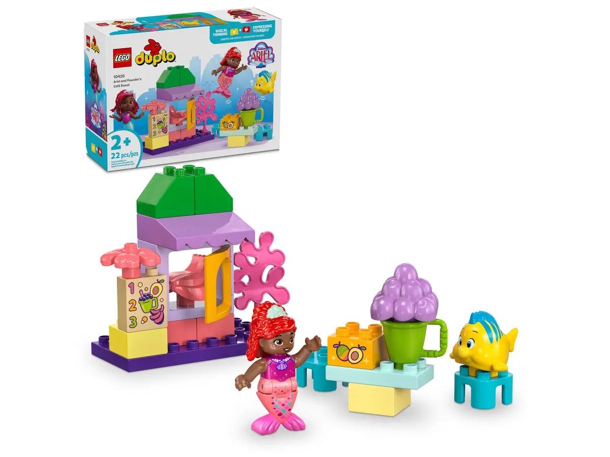 Ariel and Flounder's Café Stand LEGO DUPLO 10420