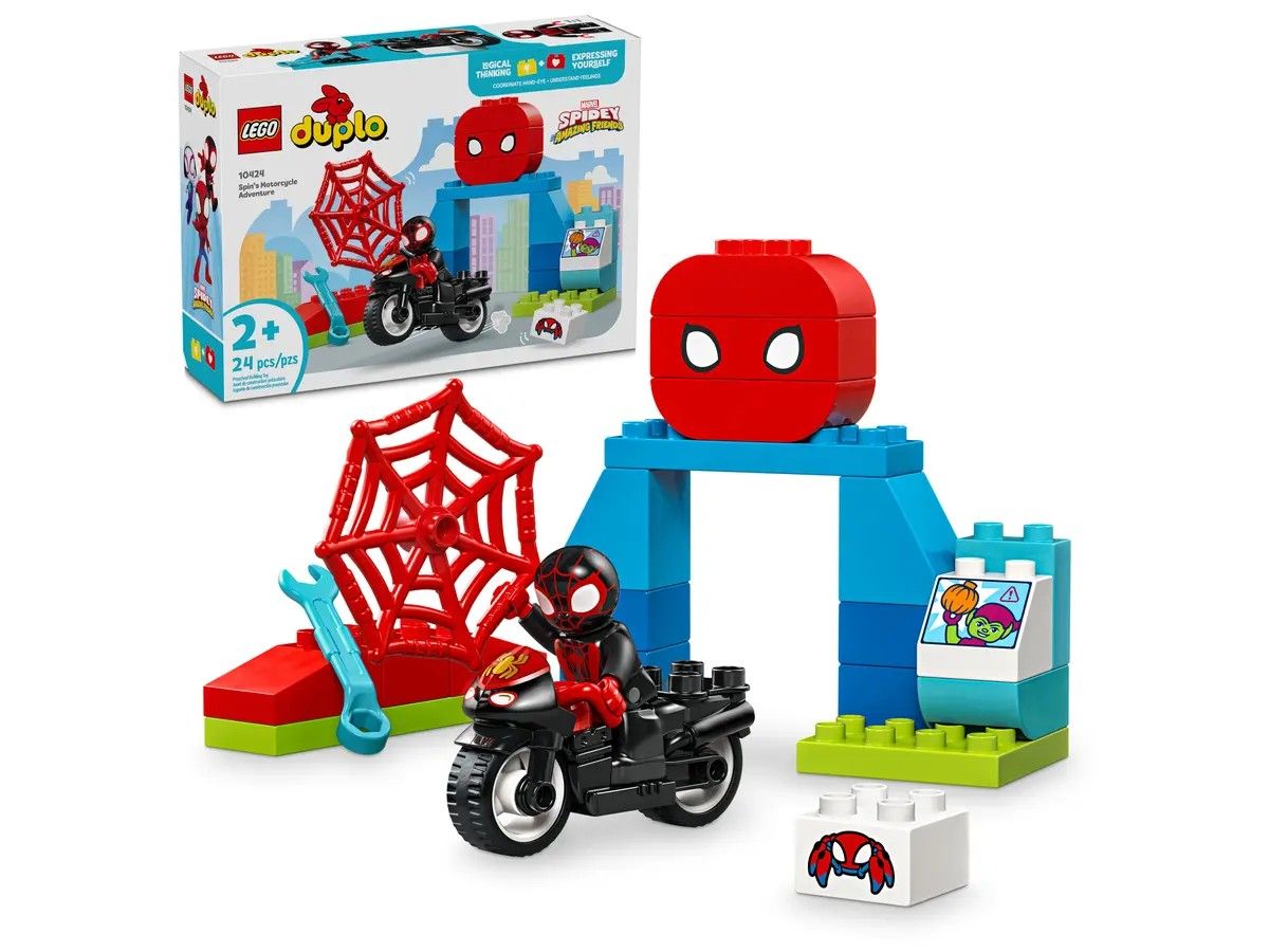 Spin's Motorcycle Adventure LEGO DUPLO 10424