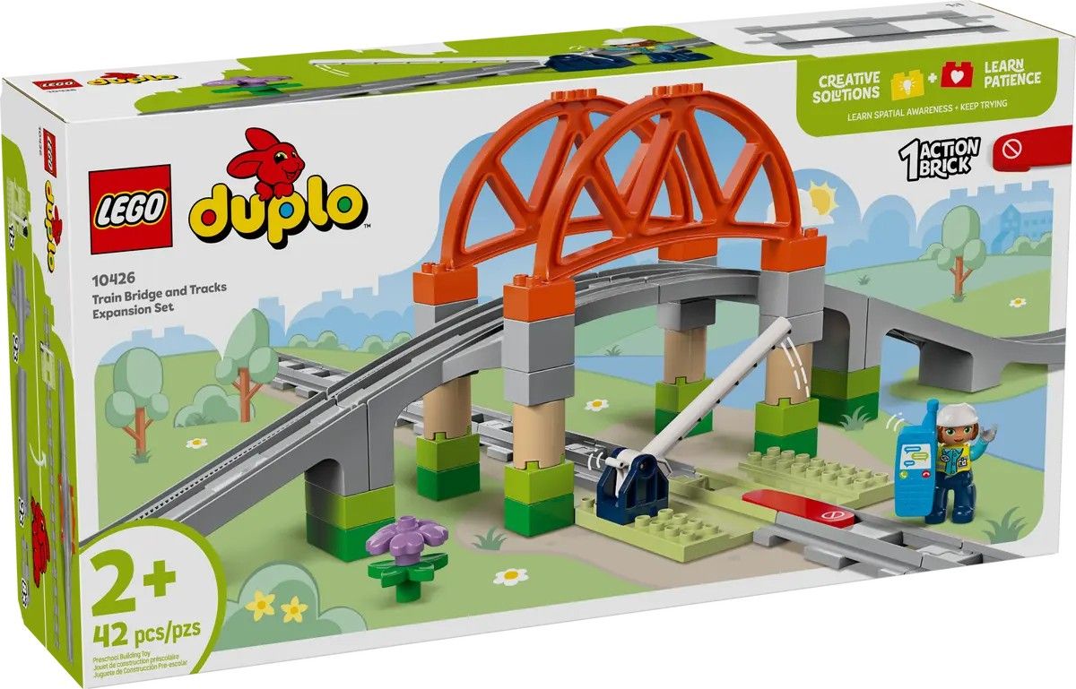 Train Bridge and Tracks Expansion Set LEGO DUPLO 10426