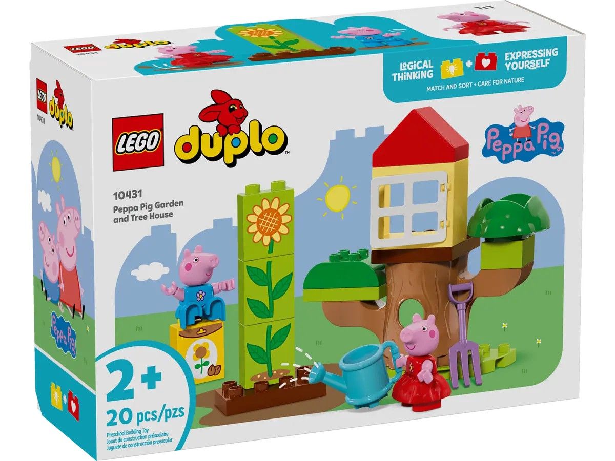 Peppa Pig Garden and Tree House LEGO Peppa Pig 10431