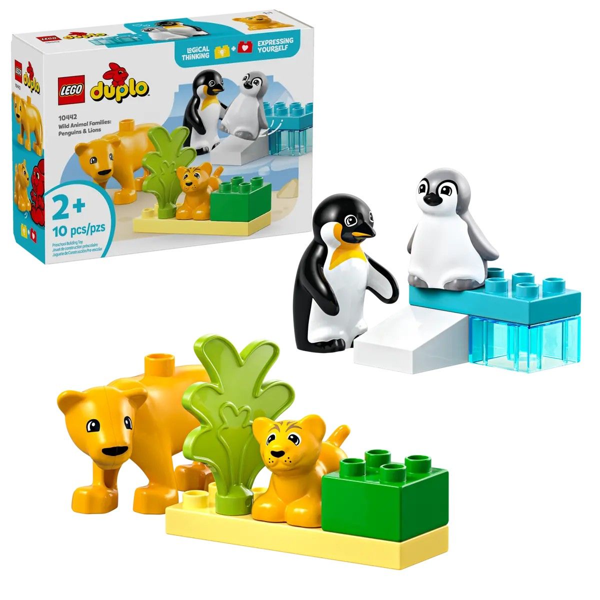 Wild Animal Families: Penguins & Lions LEGO DUPLO 10442