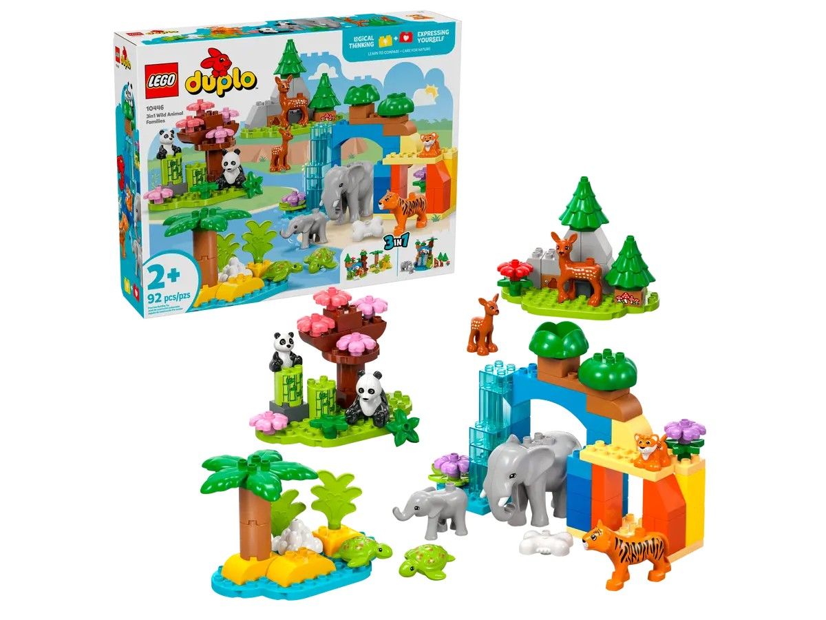 3in1 Wild Animal Families LEGO DUPLO 10446