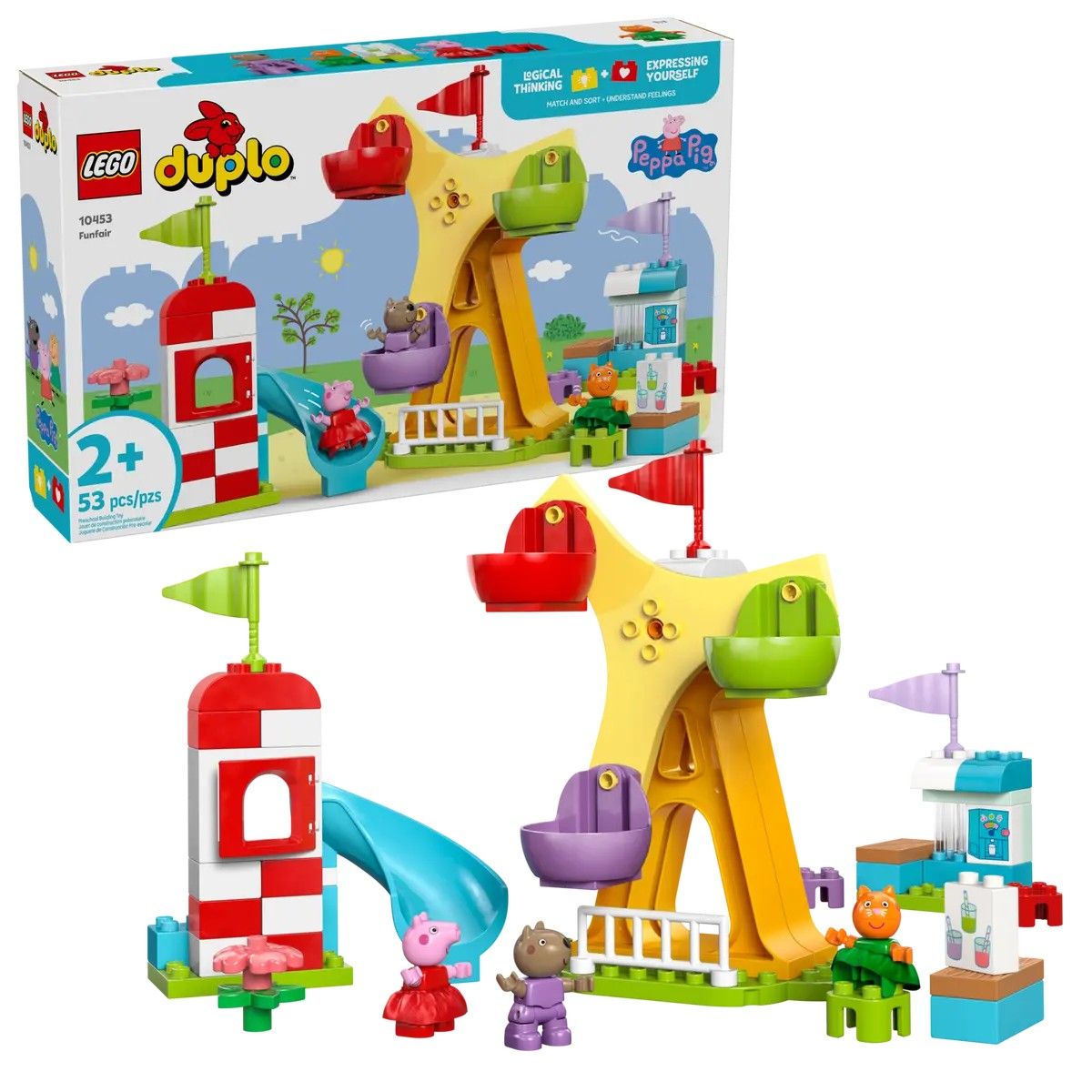Fun Fair LEGO Peppa Pig 10453