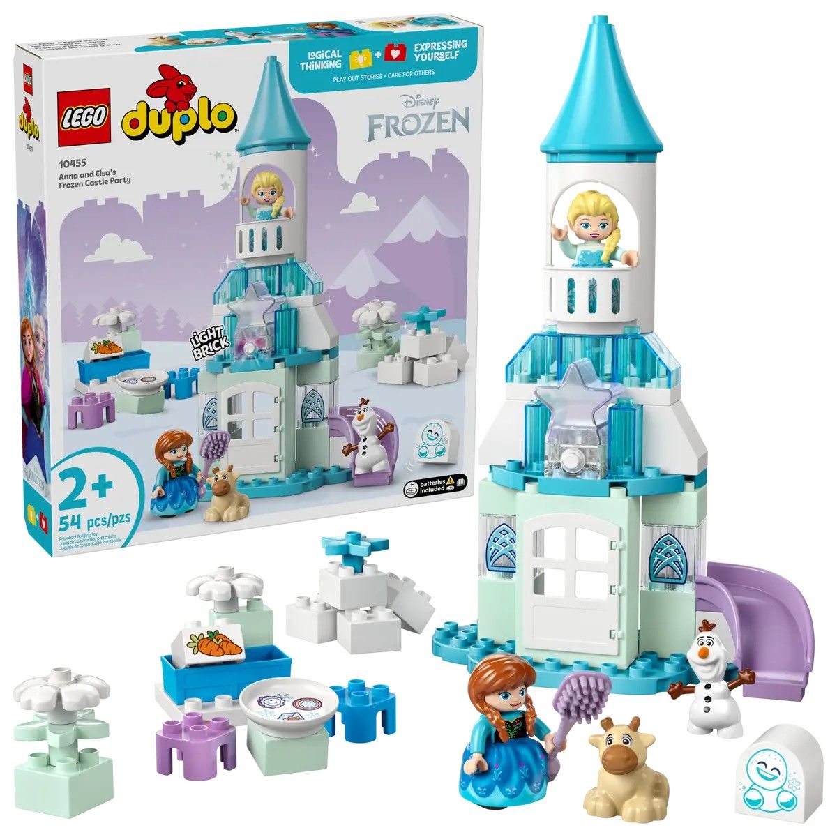 Anna and Elsa's Frozen Castle Party LEGO DUPLO 10455