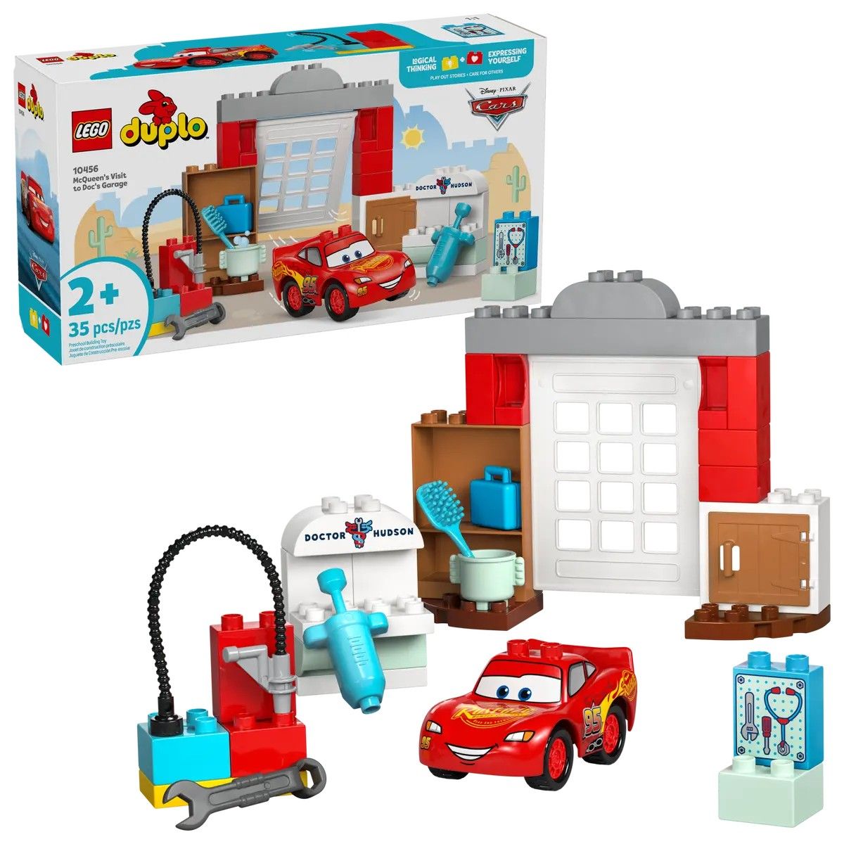 McQueen's Visit to Doc's Garage LEGO DUPLO 10456