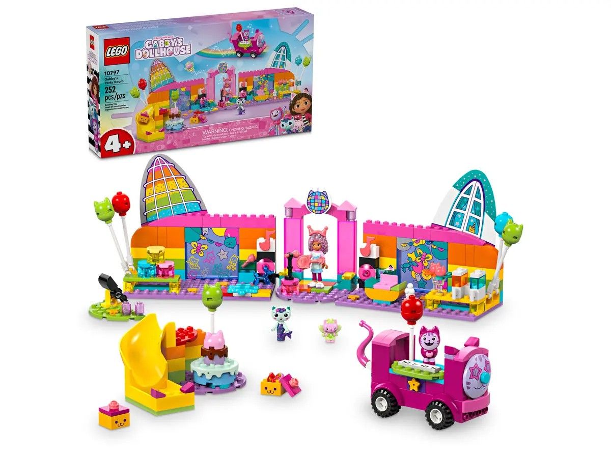 Gabby's Party Room LEGO Gabby's Dollhouse 10797