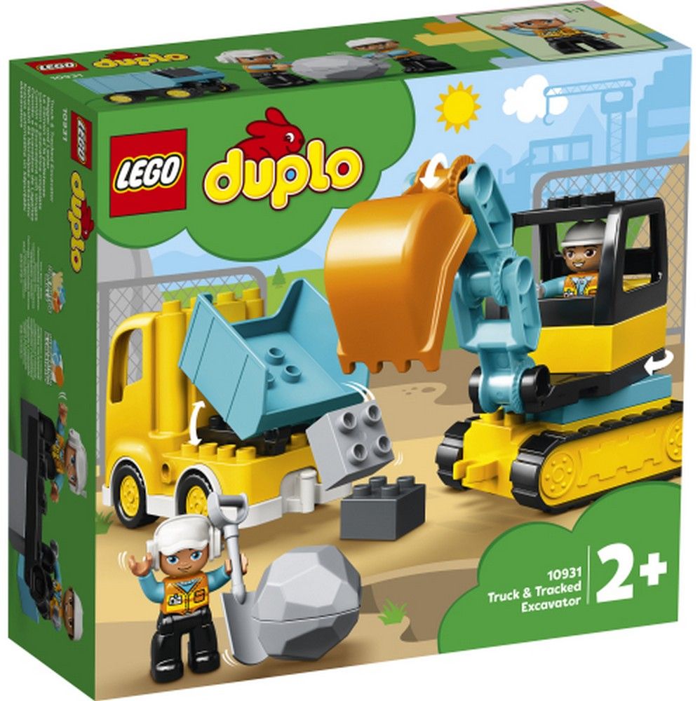Truck & Tracked Excavator LEGO DUPLO 10931